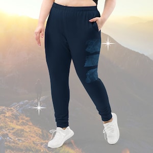 Faith Hope Camping Indigo Blue Women&#39;s Joggers