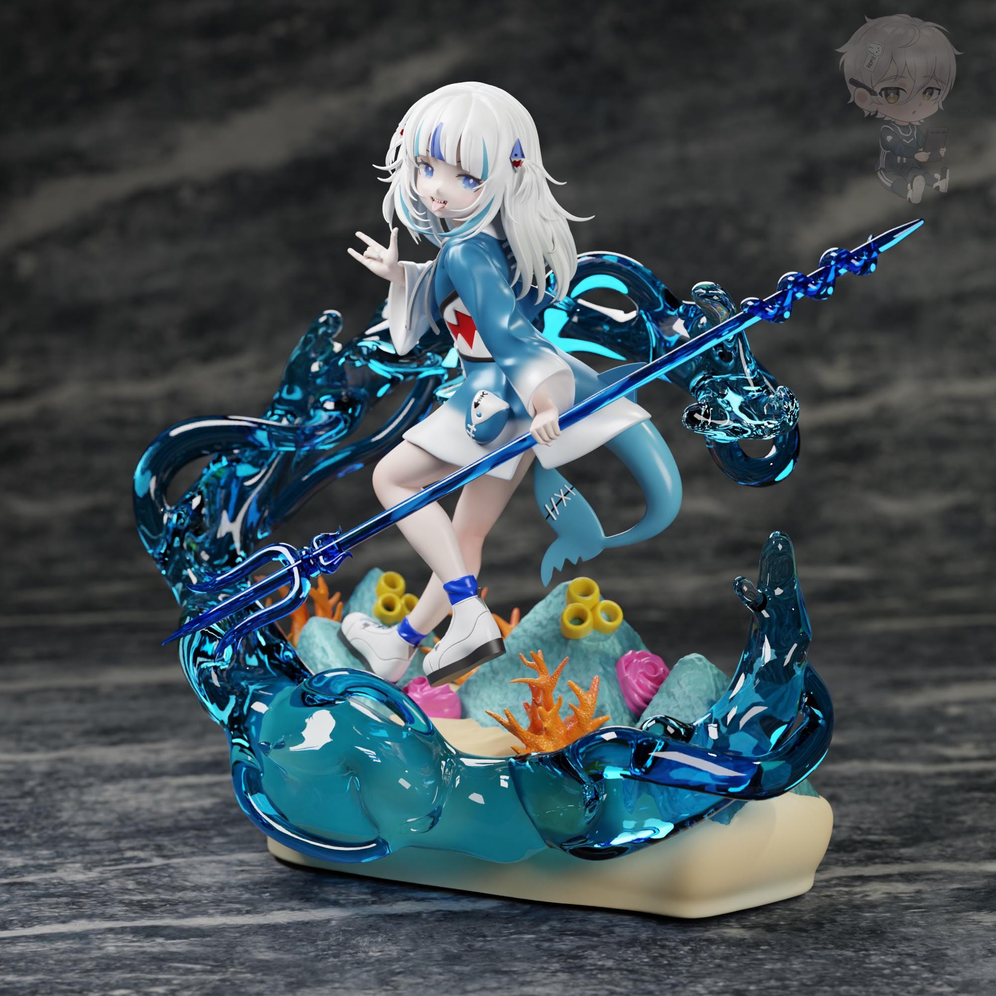 Gawr Gura Garage Kit - Etsy