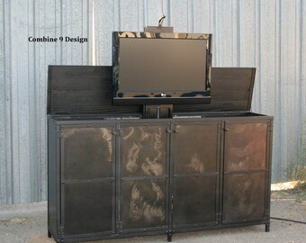 Tv Cabinet Etsy