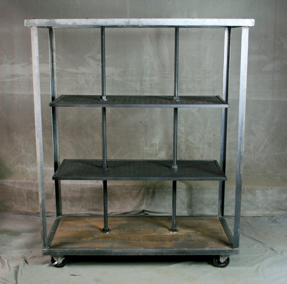 Retail Fixture Display Shelving Rustic Clothing Image 0