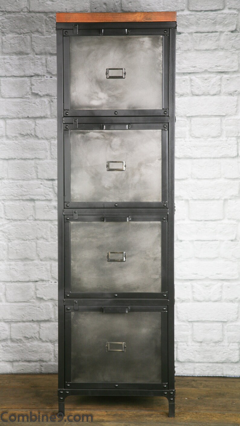 Industrial Filing Modern Industrial File Drawer Etsy UK