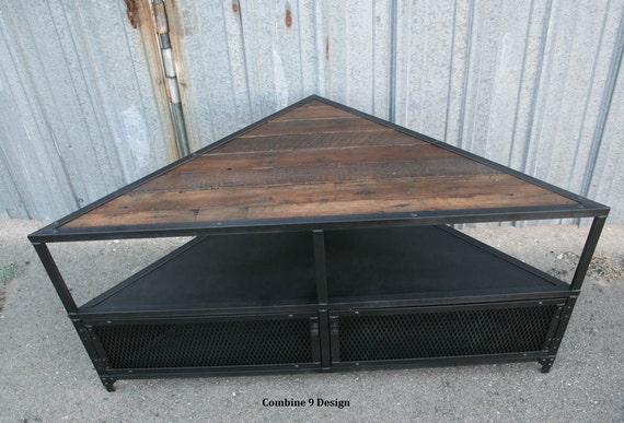 Corner Unit Tv Stand Vintage Industrial Corner Unit Tv Stand Vintage, Mid Century Corner Tv Cabinet