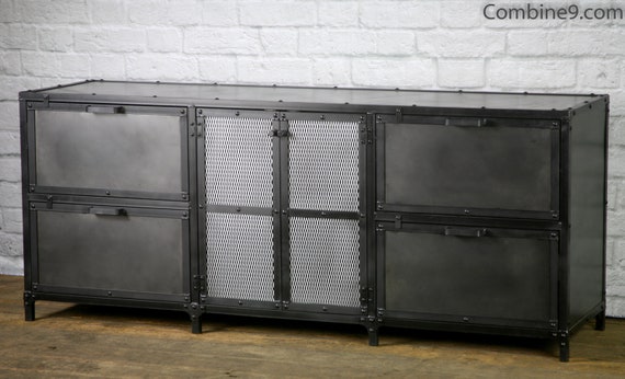 Industrial File Cabinet Vintage Industrial File Drawers Etsy