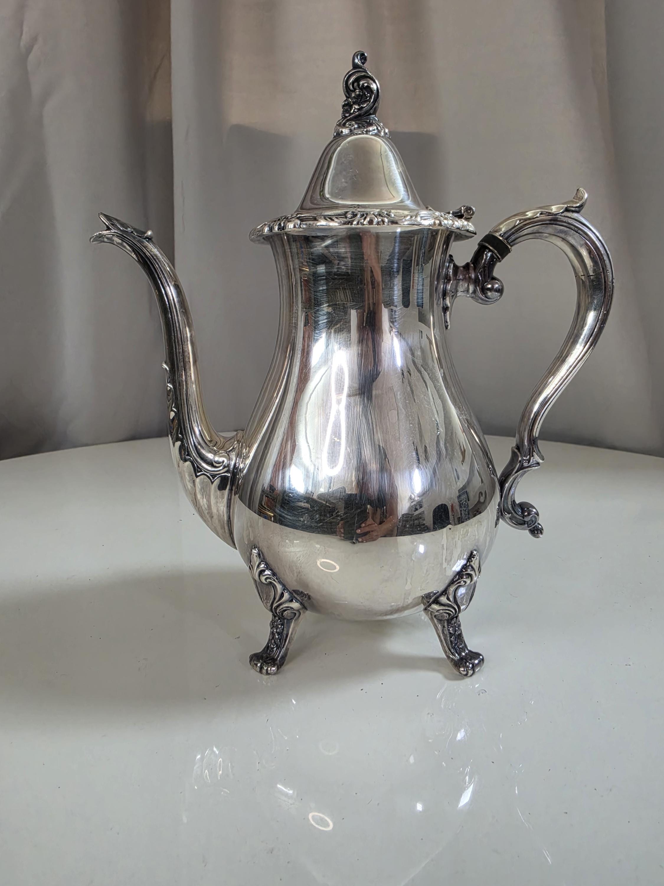 Silver Tea Pot Wallace - Etsy