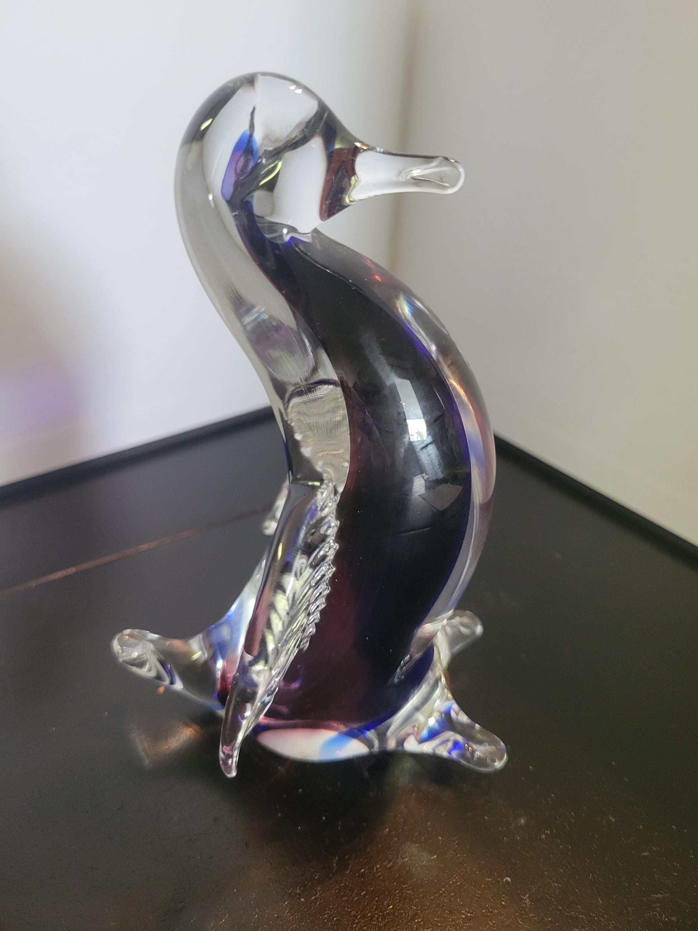 Murano glass penguin - Etsy 日本