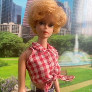 Vintage bubble cut Barbie- Free shipping to the US