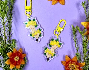 Wattle Baby Keychain