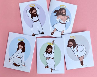 Sexy Jesus Greeting Cards