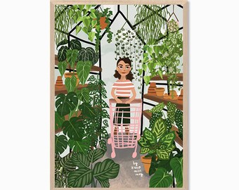 PLANT LADY | Shopping Poster