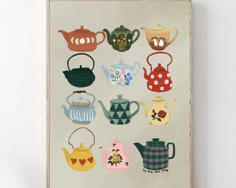 PLANTS | Teapots Galore II Poster