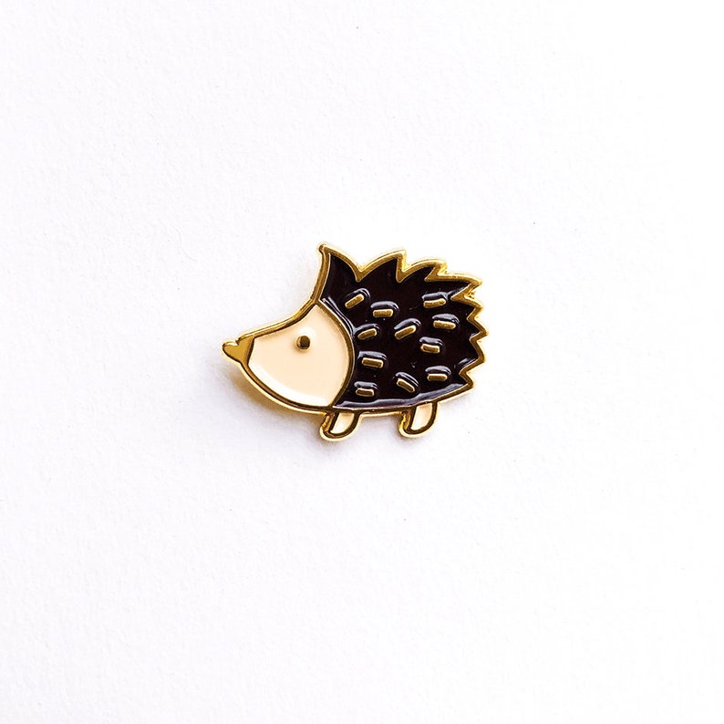 LAPEL PIN Hedgehog / Echidna image 1