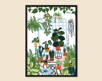 PLANTES | Crazy Plant Lady VII Poster