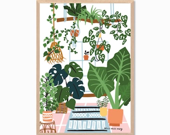 PLANTES | Crazy Plant Lady VI Poster