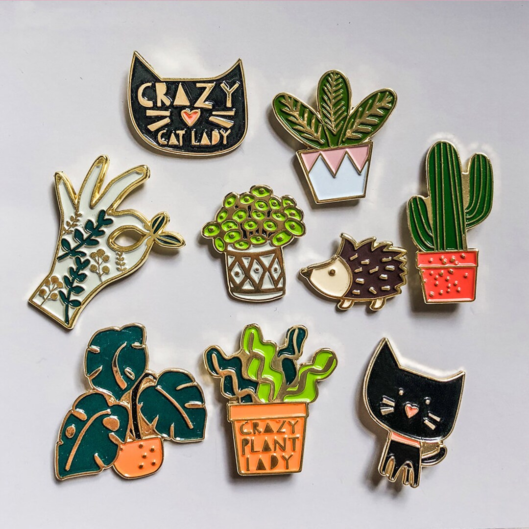 A Set of Super Cute Lapel Pins of Your Choice - Etsy