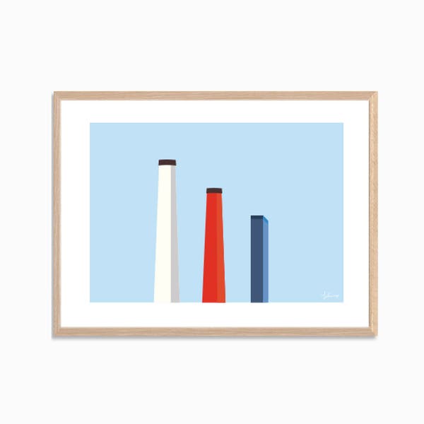 Cartel de MOD / Tres Chimeneas