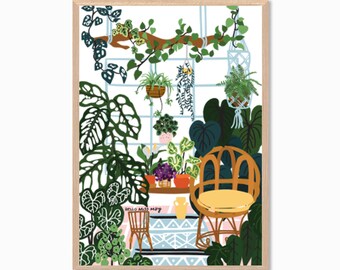 PLANTS | Crazy Plant Lady VIII Poster