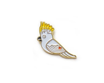 LAPEL PIN | Cockatoo