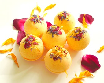 Indian Summer Petite Bath Bombs - Box of 6