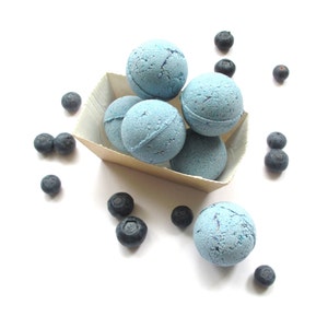 Blueberry Blast Petite Bath Bombs - Box of 6