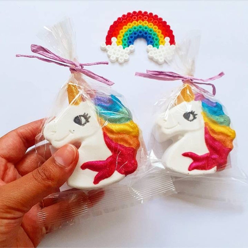 Unicorn Bath Bomb Rainbow image 3