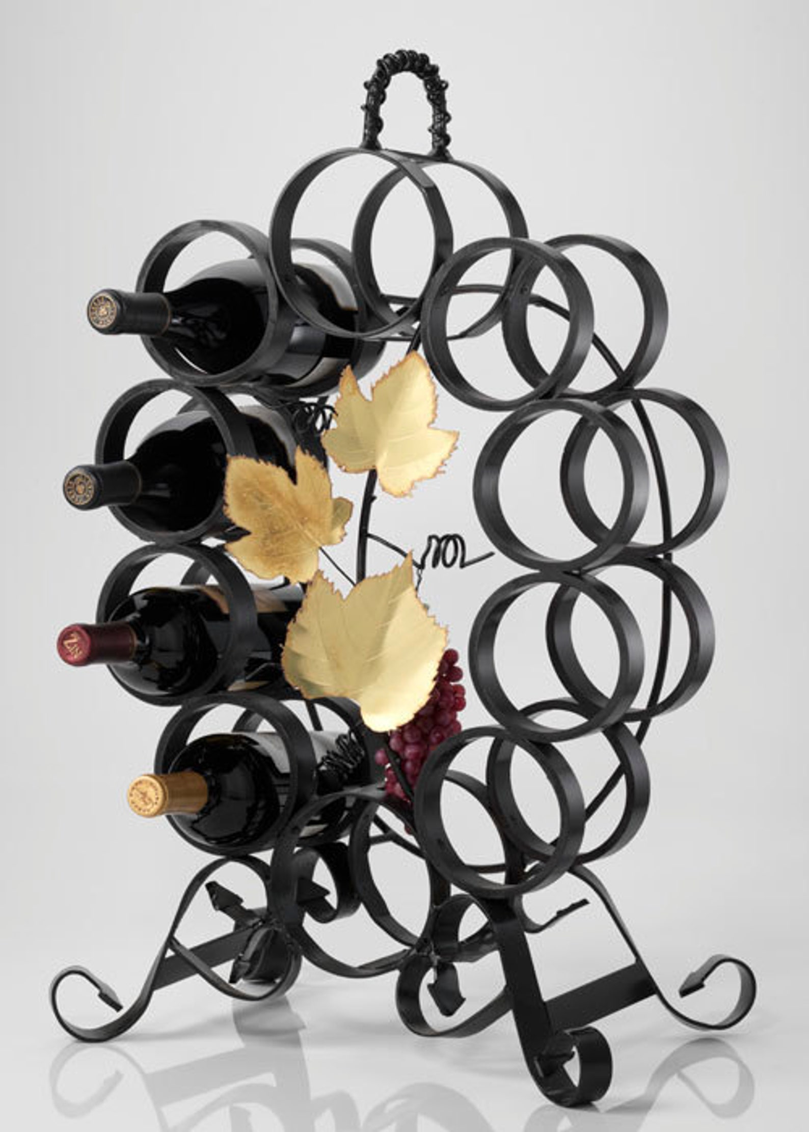 Metal Art Wine Rack Etsy