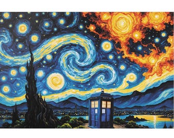 Starry Nights, Timeless Flights | 20" X 30" Poster