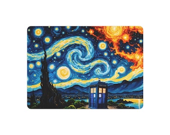 Starry Nights, Endless Flights |  Metal Art Sign | Sci-Fi Galaxy Wall Decor