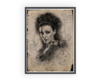 The Face He Tried To Forget |. Art Print