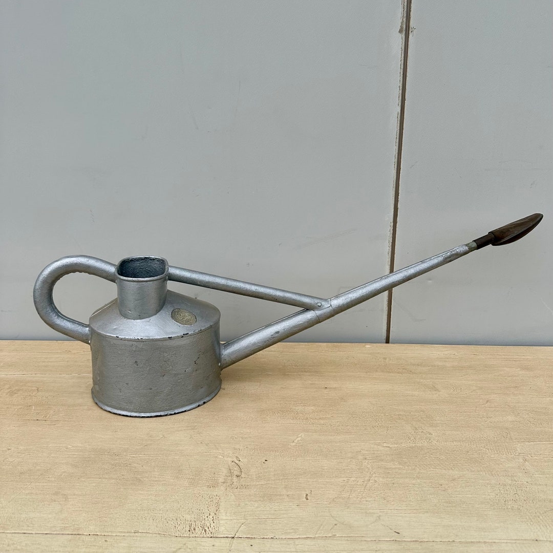Garden Haws Long Spout Royal Horticultural Society Vintage Galvanised
