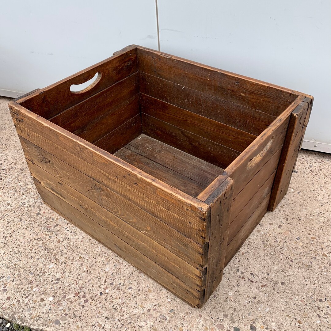 Useful Pine Storage Box With Open Top Great Toy/boot Box Etsy