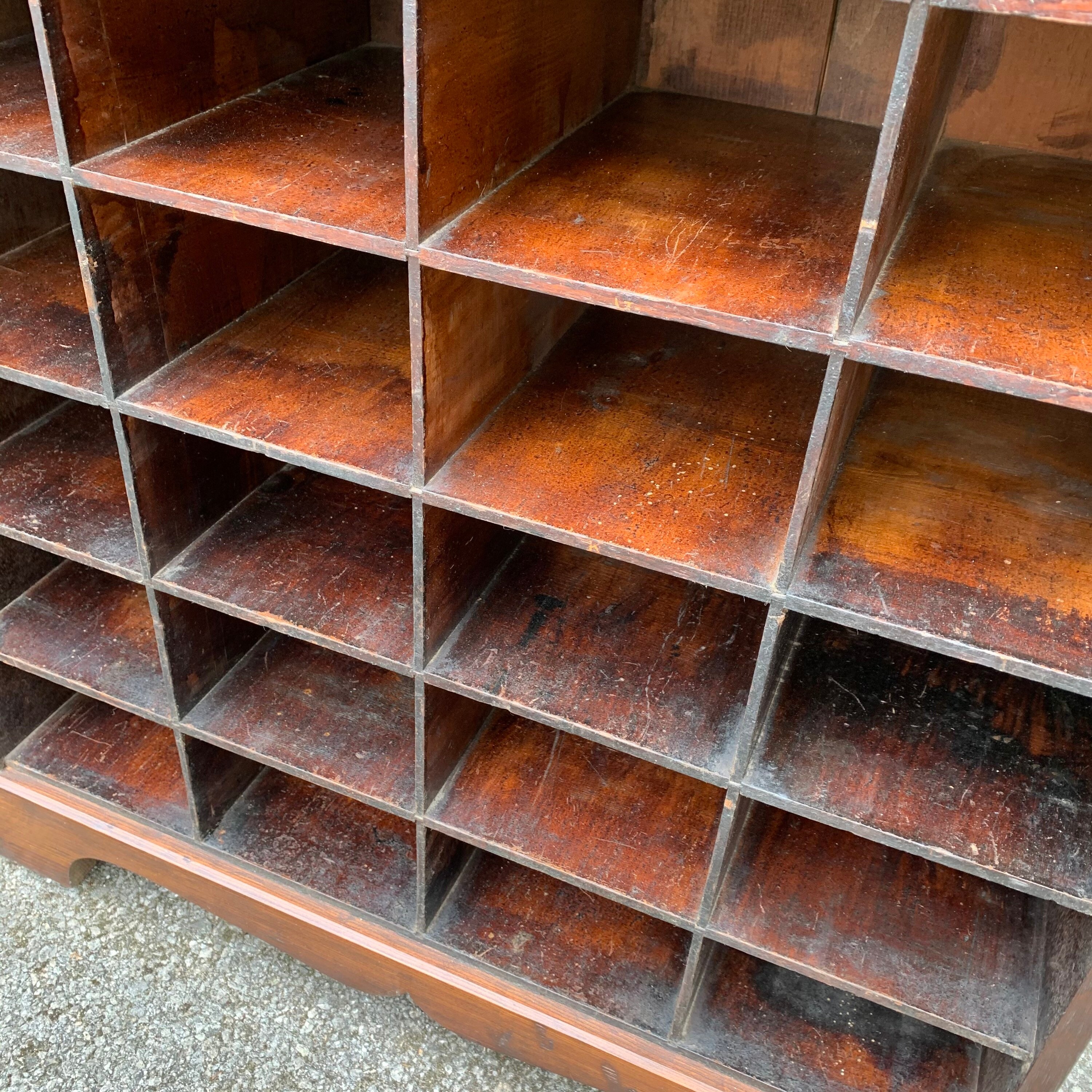 Set of vintage pigeon holes in Etsy