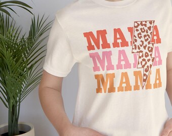 Mama T-Shirt: Lightweight Cotton Mother's Day Tee