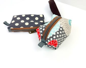 Wristlet Wallet & Coin Pouch Set | Cute Gift for Women | Purse Organizer | Handmade Wristlet