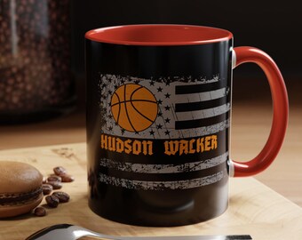 Personalized Basketball Mug: Custom Name Gift, 11oz/15oz