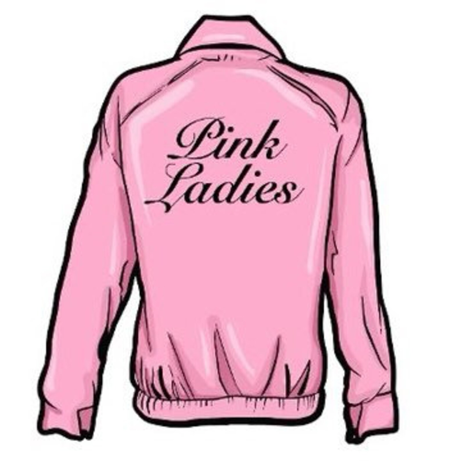 Grease Pink Ladies or TBird vinyl sticker Etsy