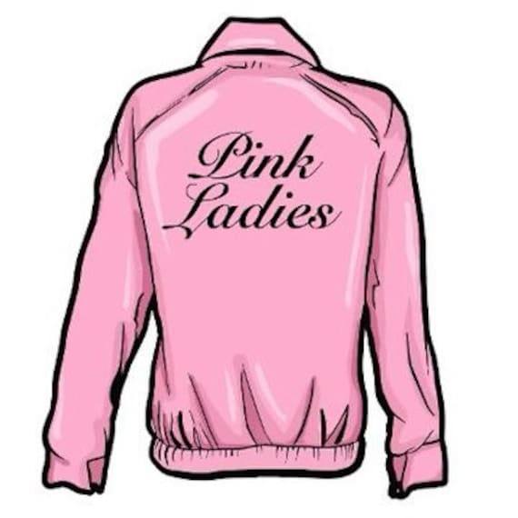 Grease Pink Ladies or Tbird Vinyl Sticker Etsy