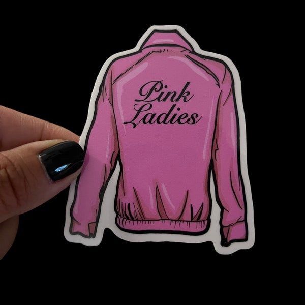 Grease, Pink Ladies or T-Birds vinyl sticker