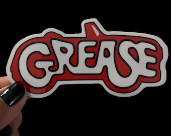 Grease VINYL STICKER