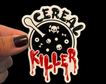 Cereal Killer VINYL STICKER
