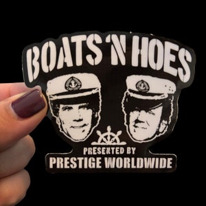 Boats ‘n Hoes VINYL STICKER