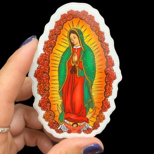 Virgen de Guadalupe (Version 1) VINYL STICKER