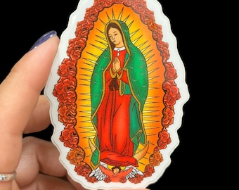 Virgen de Guadalupe (Version 1) VINYL STICKER