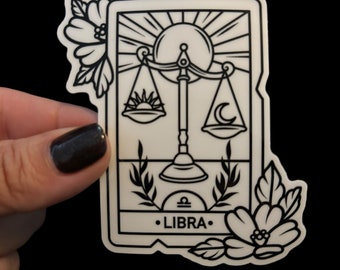 Libra VINYL STICKER