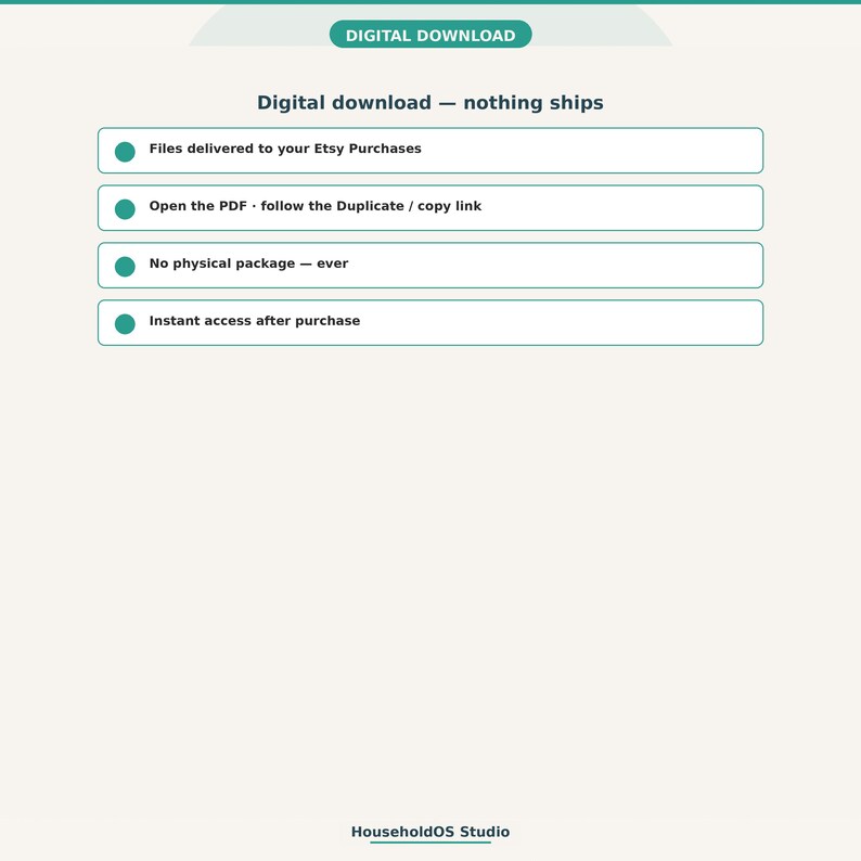Moving Planner Notion Template: digital template preview, photo 6 of 8 (digital download, nothing ships)