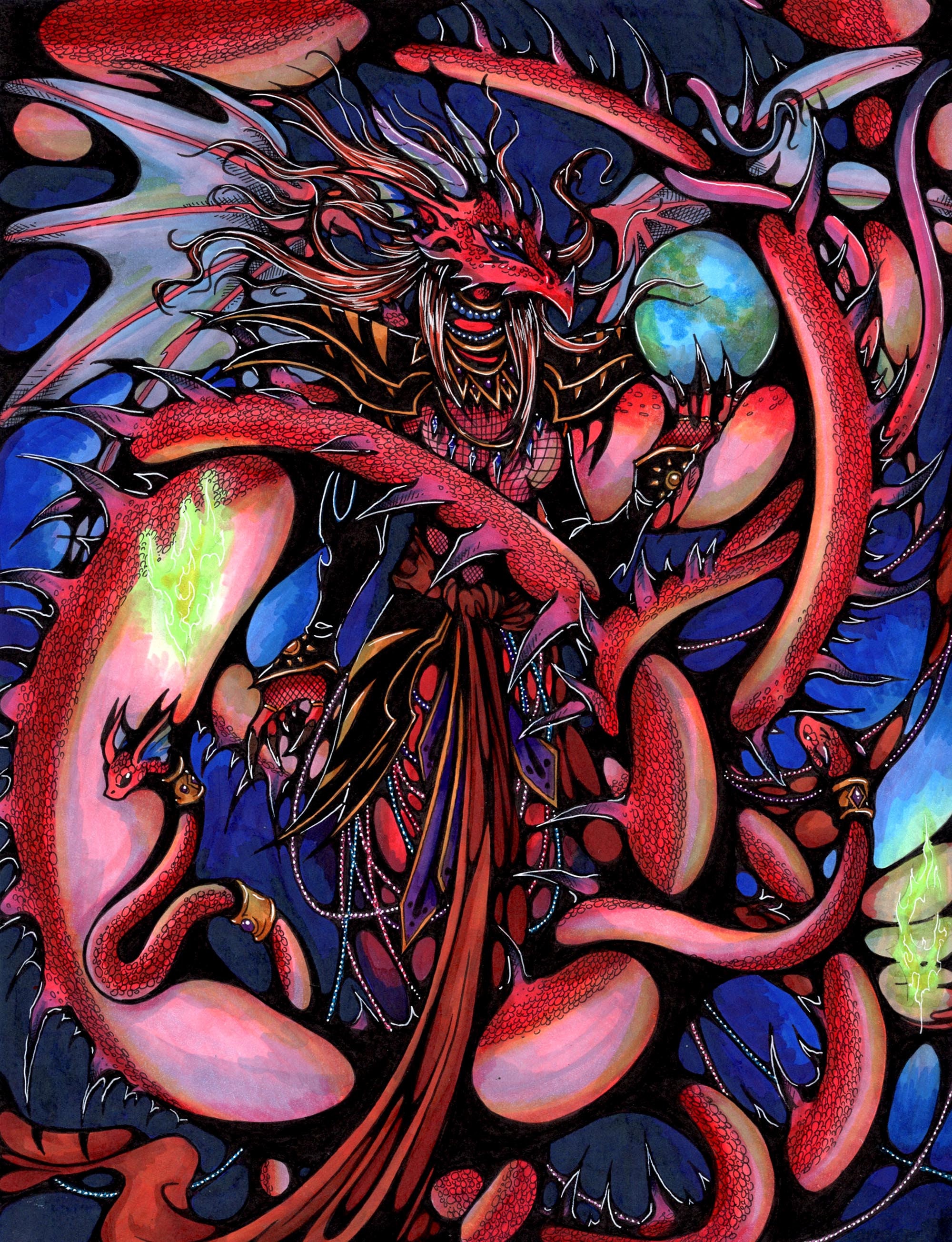 Tiamat Goddess Of Chaos