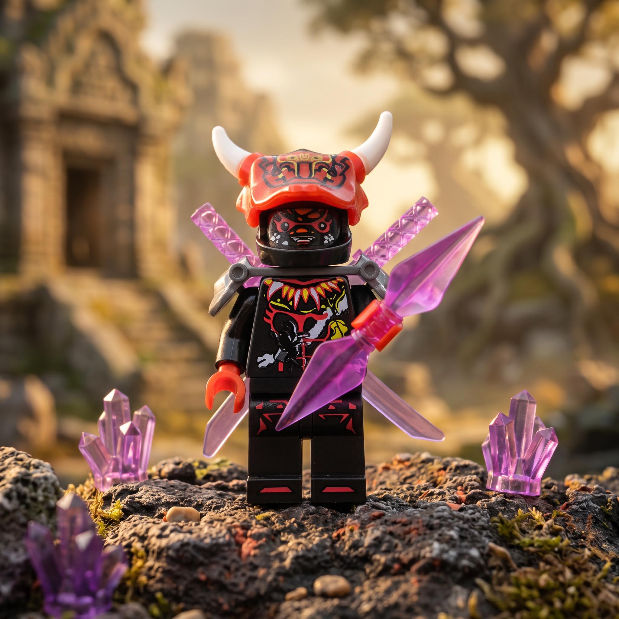 Ninjago Oni Mask - Etsy