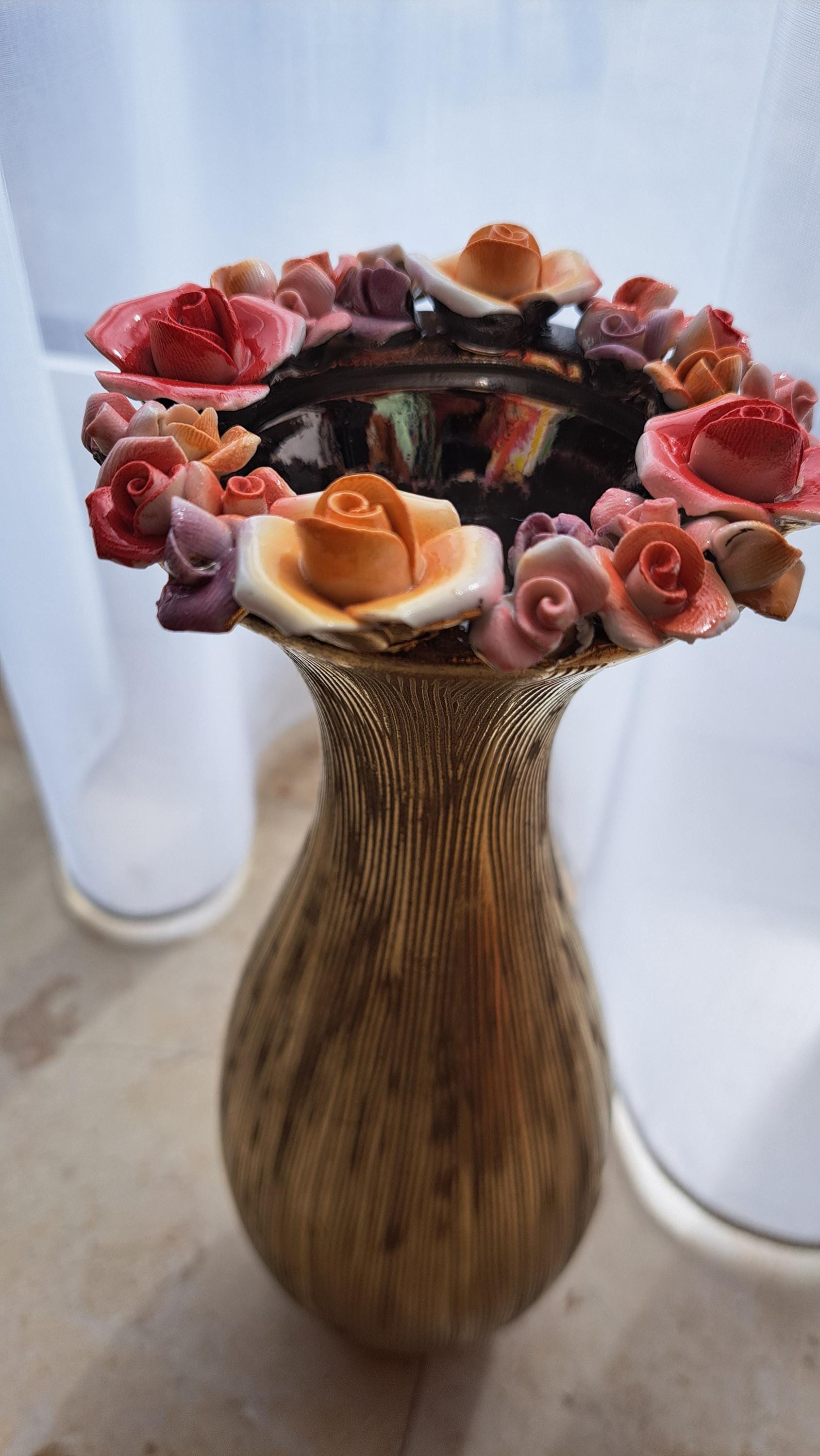 Brown Vase 30 Cm