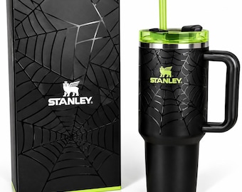 Stanley HALLOWEEN WEB GLOW H2.0 40oz Tumbler Limited Edition
