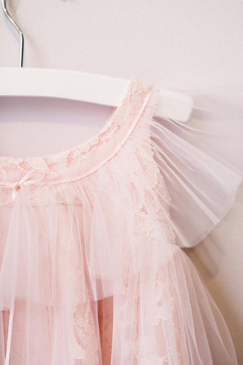First Birthday Baby Girl dress First Birthday outfit Esther Blush First Birthday Dress