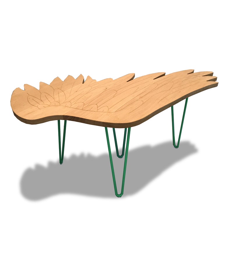 Table basse Aile d'ange Vert